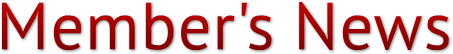 Member's News Member's News